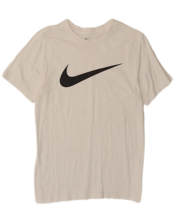 Nike Herren-T-Shirt mit Grafik, Größe S, Weiß