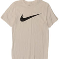 Nike Herren-T-Shirt mit Grafik, Größe S, Weiß