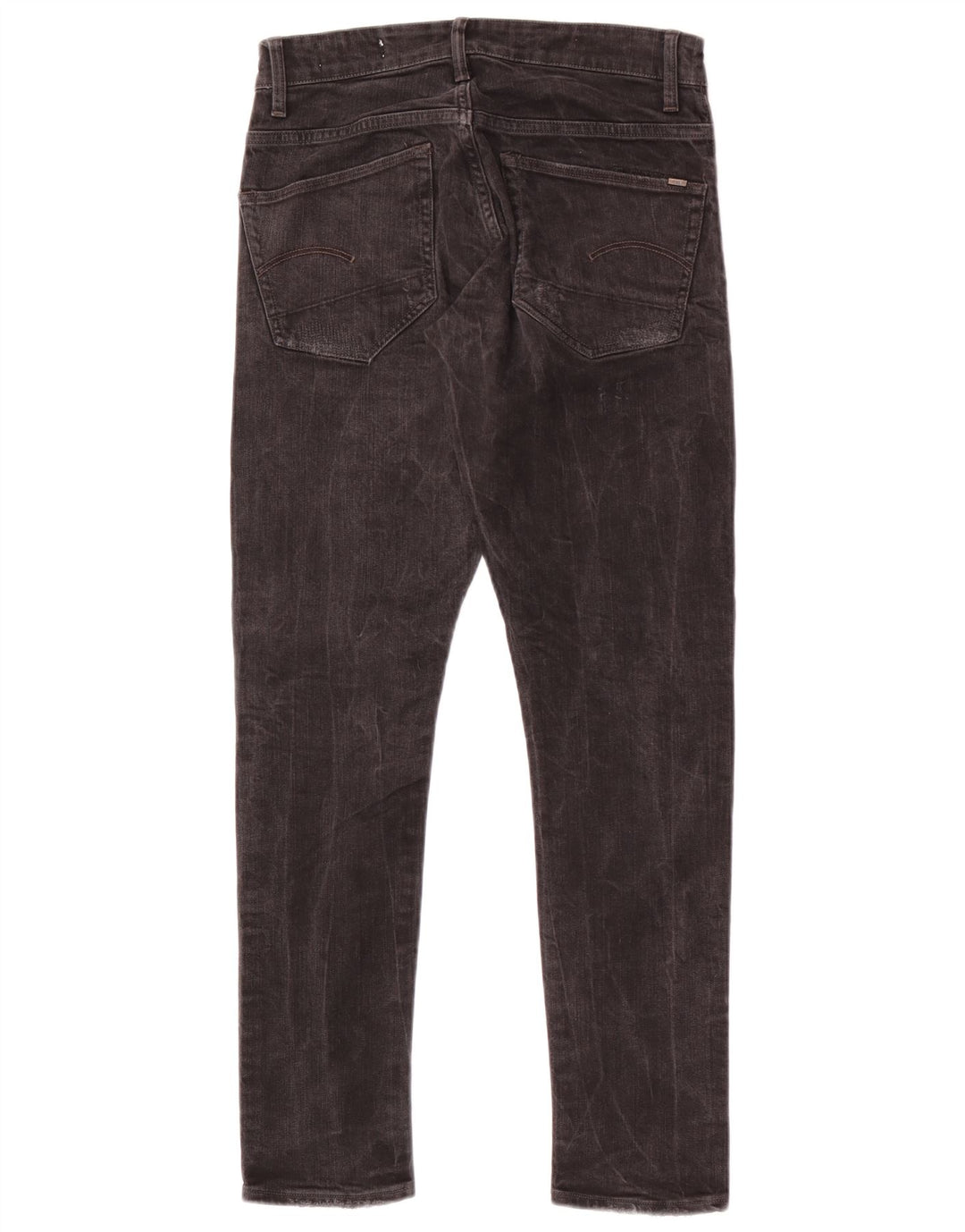 G-Star Herren 3301 Distressed Super Slim Jeans W28 L29 Schwarz