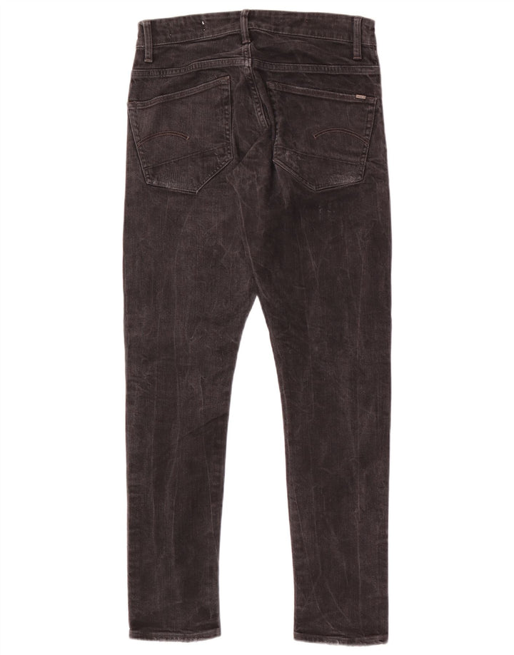 G-Star Herren 3301 Distressed Super Slim Jeans W28 L29 Schwarz