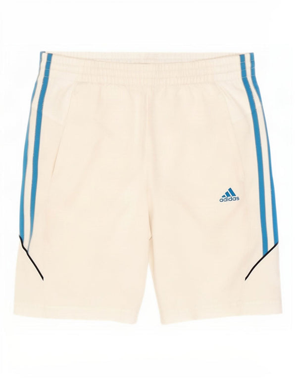 Adidas Jungen Climalite Sport Shorts 11–12 Jahre, weißes Polyester