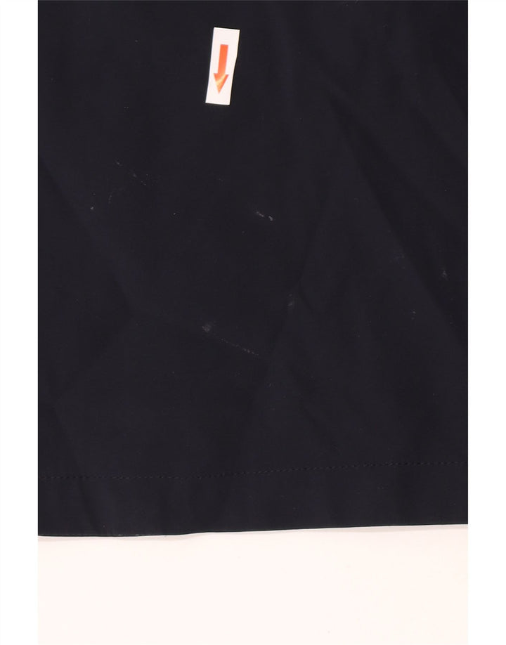 Michael Kors Herrenmantel UK 36 Small Marineblau Polyester