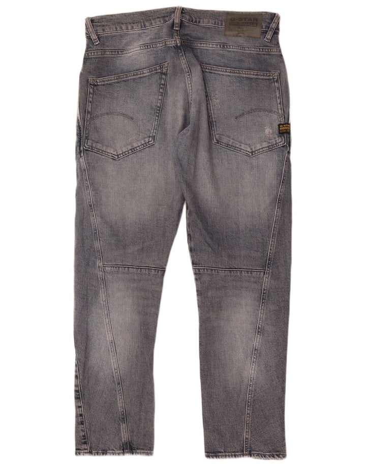 G-Star Herren Straight Jeans W31 L30 Blaue Baumwolle
