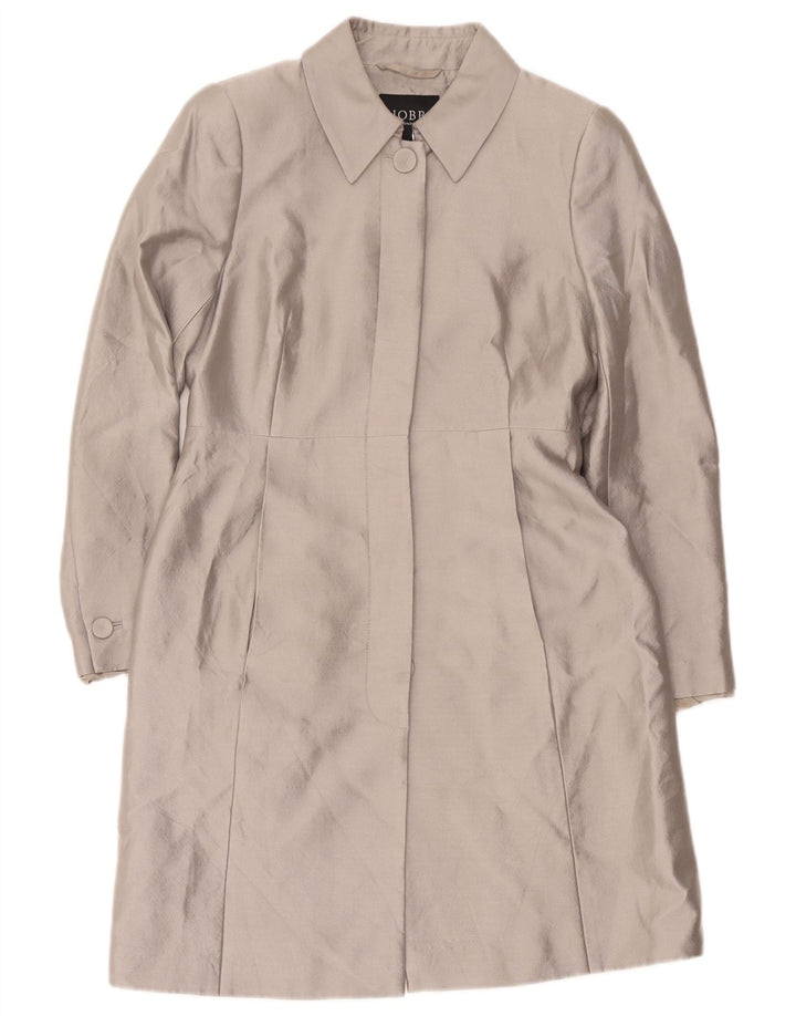 Hobbs Herrenmantel UK 10 Small Graue Wolle