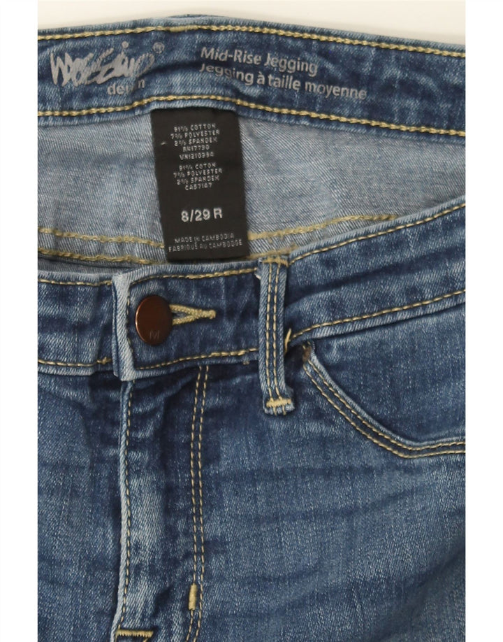 MOSSIMO Womens Mid Rise Jegging Skinny Jeans US 8 Medium W29 L29 Blue Vintage Mossimo and Second-Hand Mossimo from Messina Hembry 