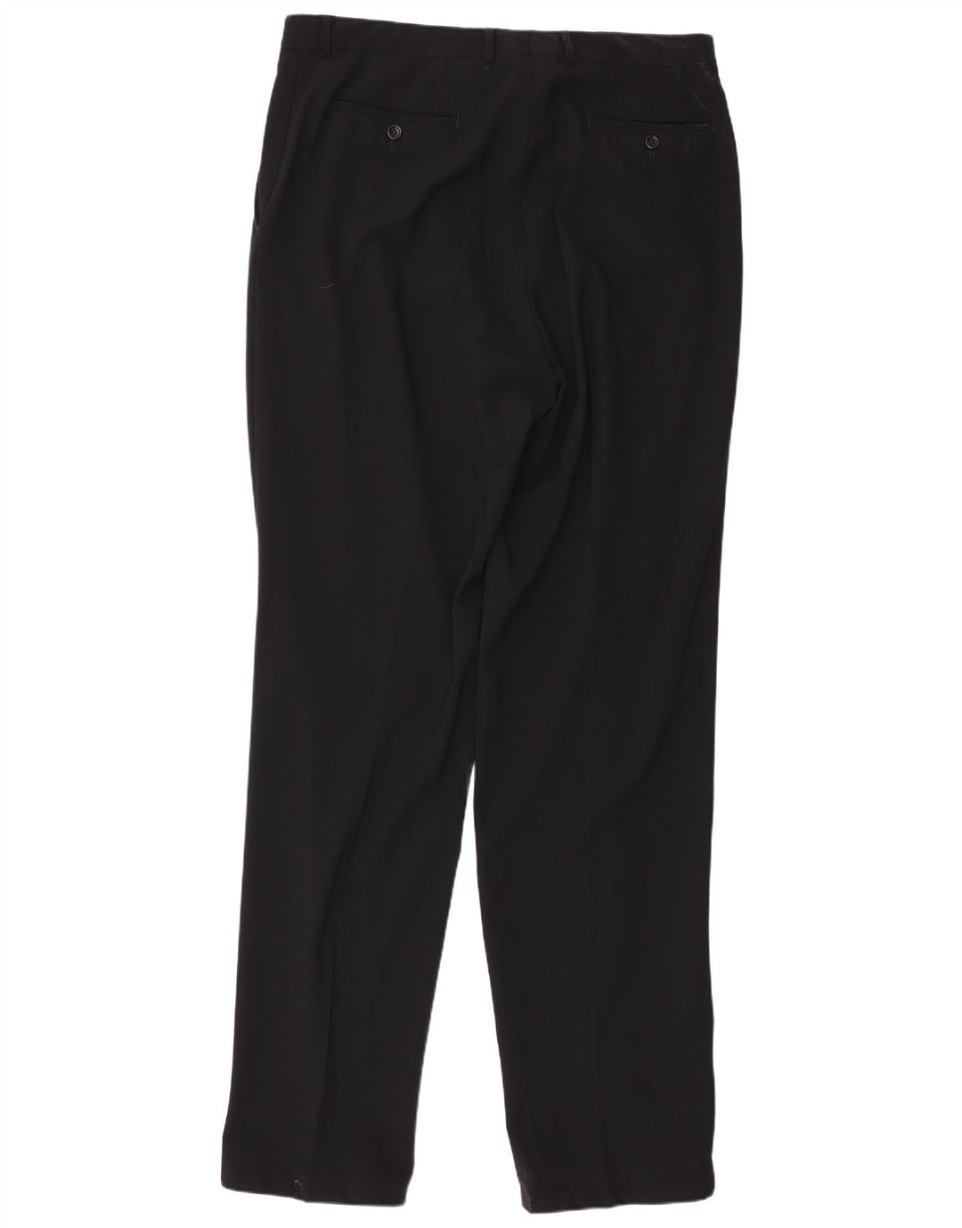 Armani Herren gerade Anzughose W34 L36 Schwarz