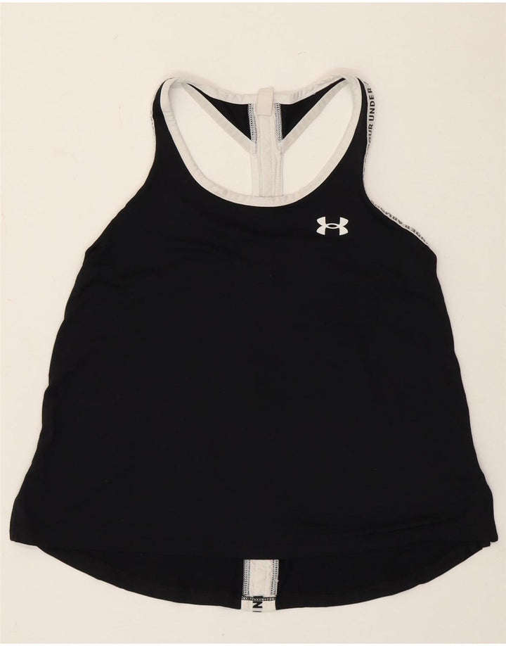 Under Armour Damen Graphic Vest Top UK 12 Mittelschwarzes Polyester