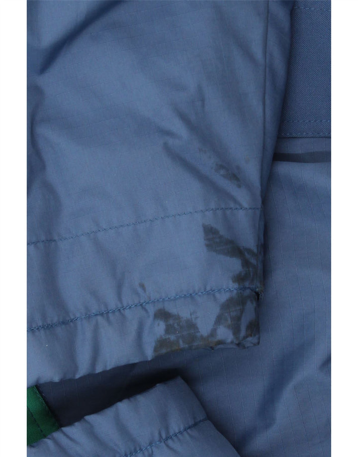 DIADORA Herren-Skijacke, UK 40, groß, blaues Farbblock-Polyester