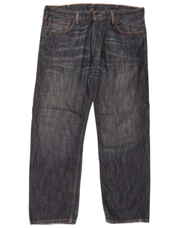 Levi's Herren 505 Straight Jeans W38 L30 Marineblau