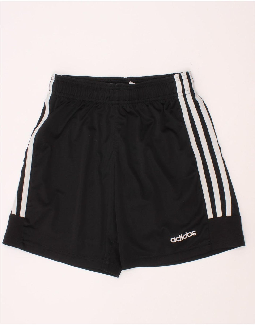 Adidas Sportshorts für Jungen, 11–12 Jahre, schwarzes Polyester