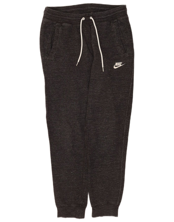 Nike Damen-Trainingshose, Jogginghose, UK 10, Größe S, grau gefleckte Baumwolle