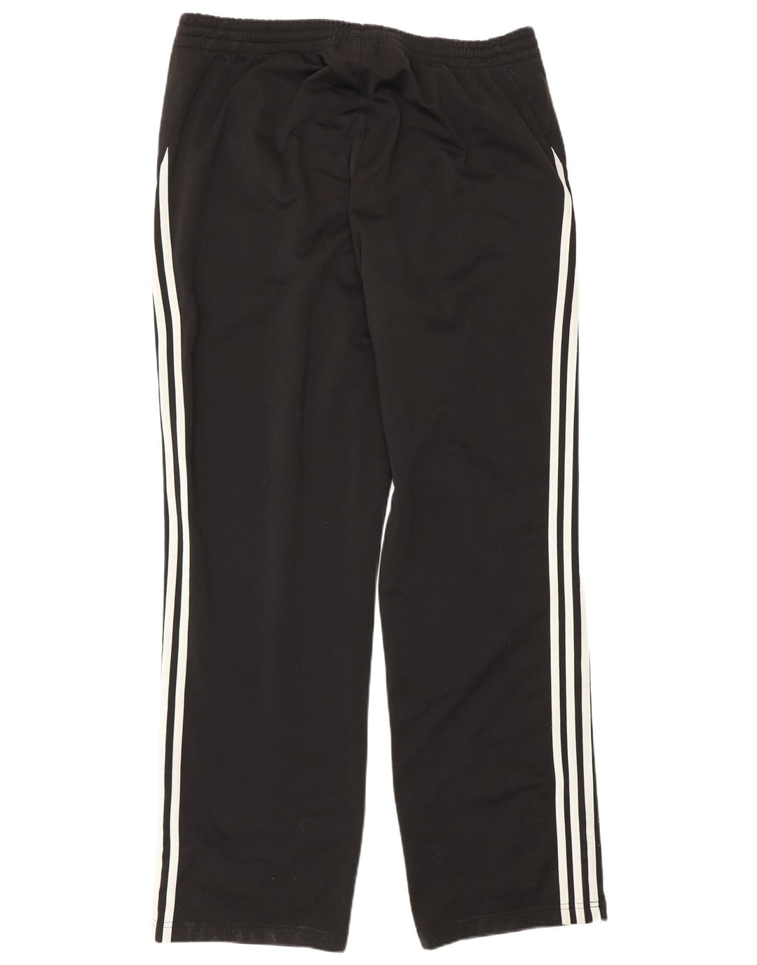 Adidas Herren-Trainingshose, groß, aus schwarzem Polyester