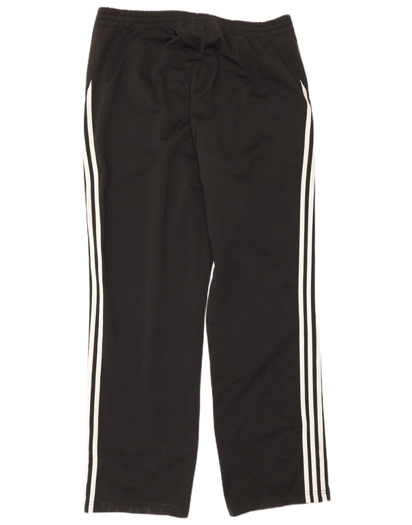 Adidas Herren-Trainingshose, groß, aus schwarzem Polyester
