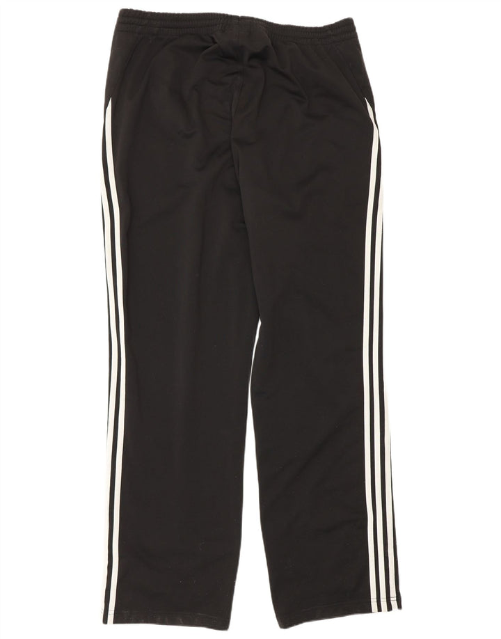 Adidas Herren-Trainingshose, groß, aus schwarzem Polyester