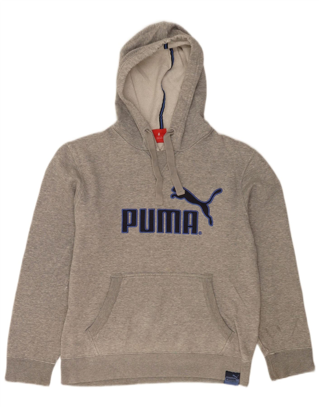 Puma Herren Graphic Hoodie Pullover Small Grau meliert