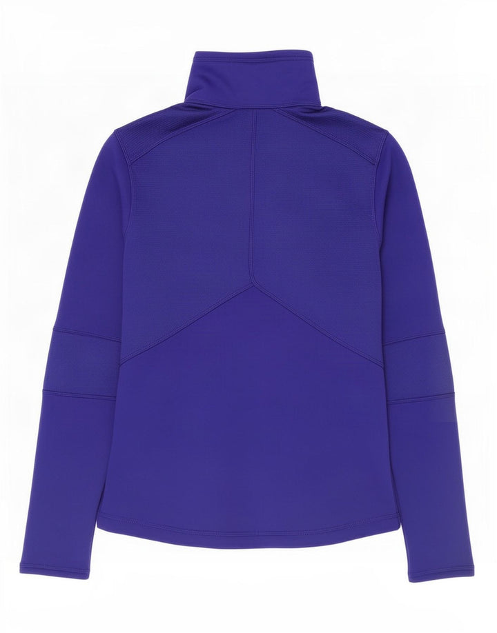 The North Face Damen-Trainingsanzug-Top-Jacke, Größe S, UK 10, Blau, Polyester