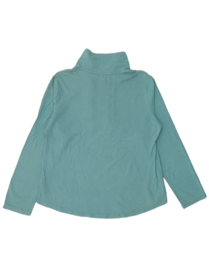 CHAPS Damen-Pullover-Trainingsanzugoberteil mit Reißverschluss, UK 18, XL, Blau, Baumwolle