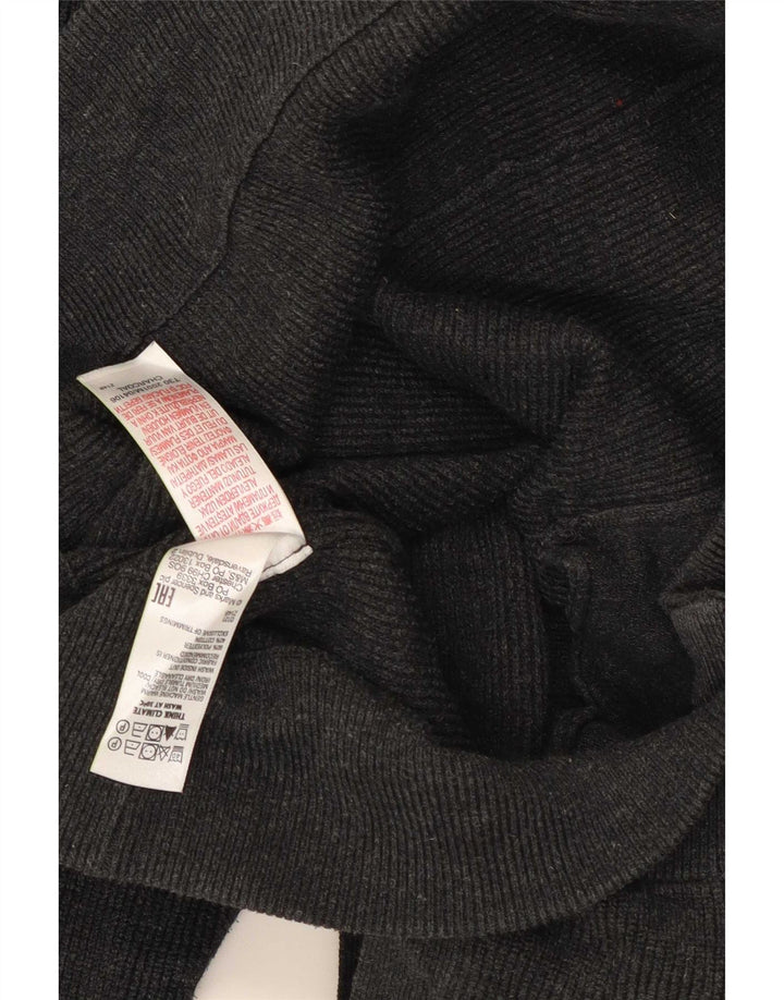 Marks & Spencer Herren-Strickjacke, groß, grau, Polyester