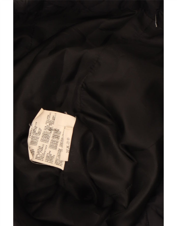 Max & Co. Damen Steppjacke UK 10 Small Schwarz Polyamid