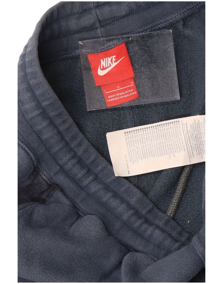 NIKE Herren-Trainingshose, Jogginghose, groß, marineblau, Baumwolle