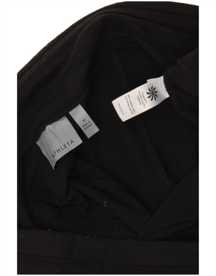 ATHLETA Damen-Trainingshose, UK 14, Mittelschwarzes Nylon