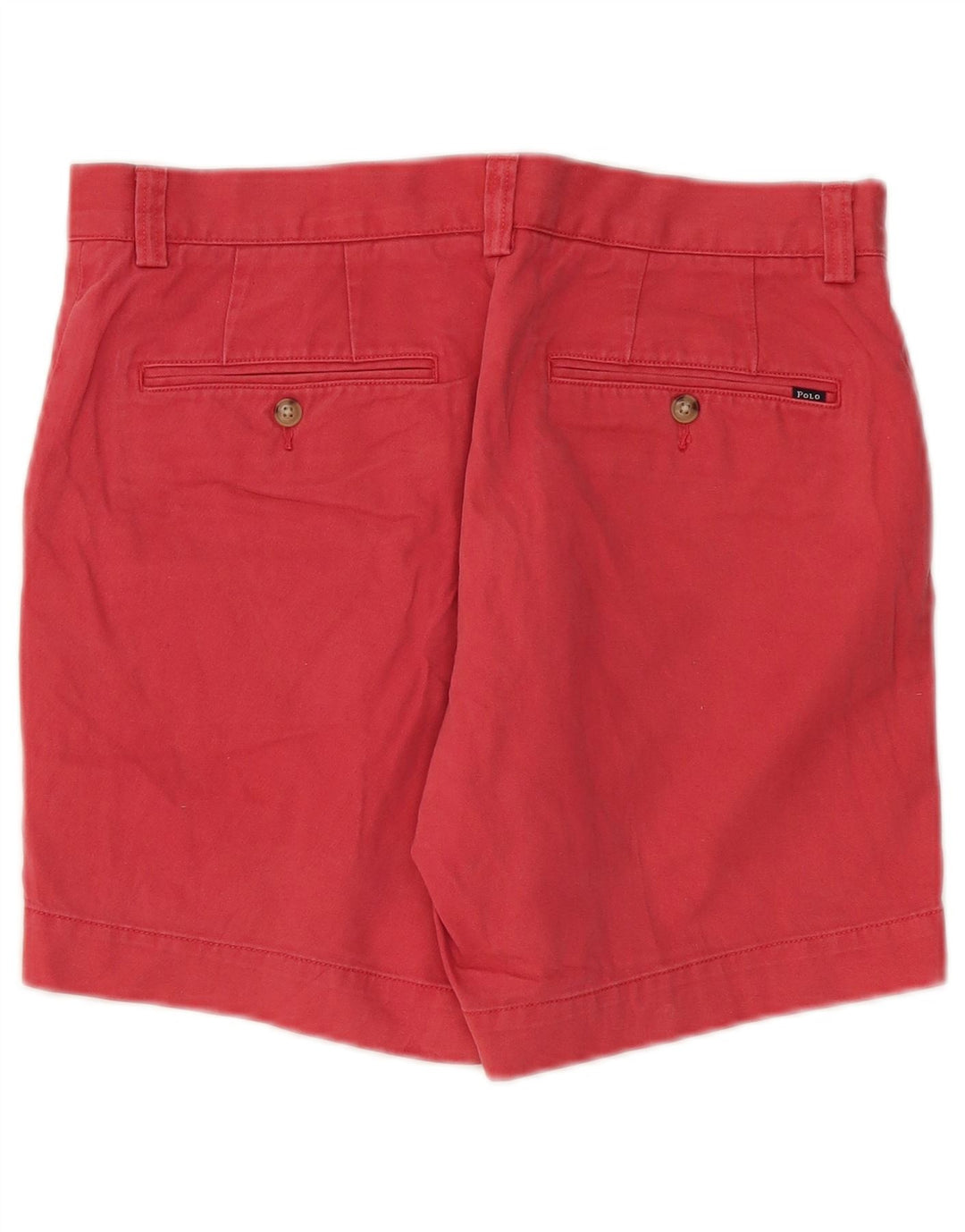 POLO RALPH LAUREN Herren Chinoshorts W31 mittelrote Baumwolle