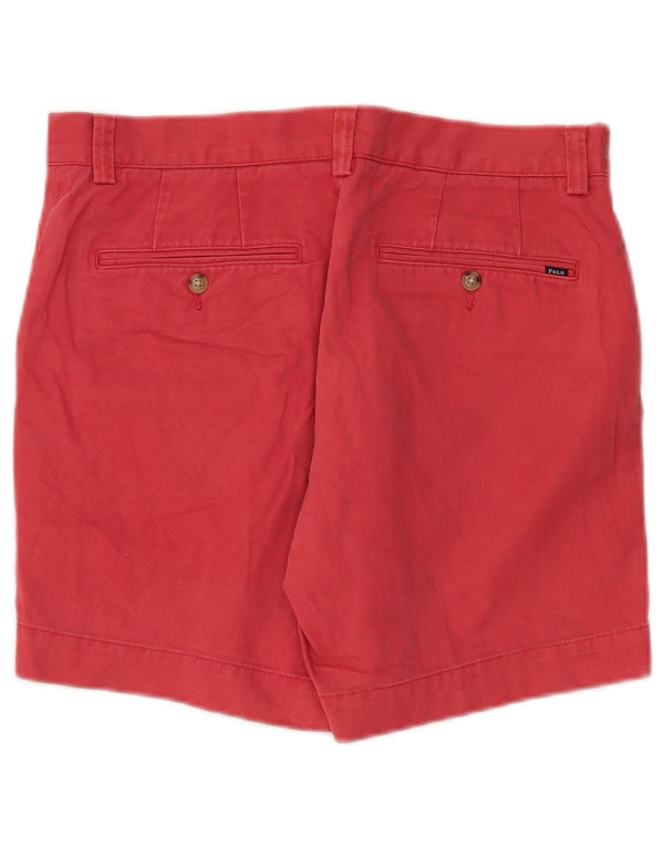 POLO RALPH LAUREN Herren Chinoshorts W31 mittelrote Baumwolle