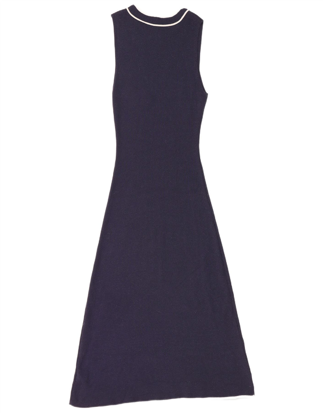 Marks & Spencer Damen Ärmelloses Pulloverkleid UK 12 Medium Marineblau