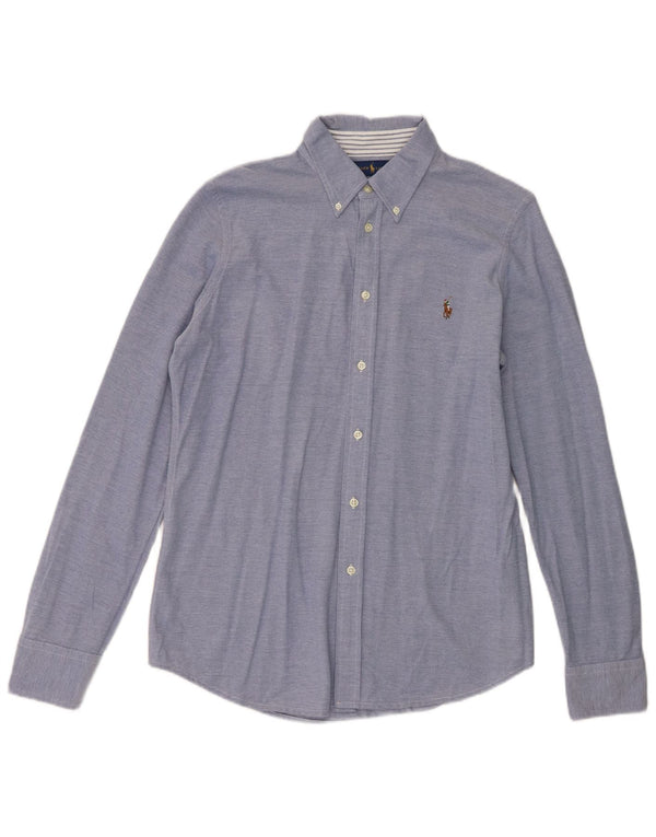 Ralph Lauren Herrenhemd XL, blaue Baumwolle