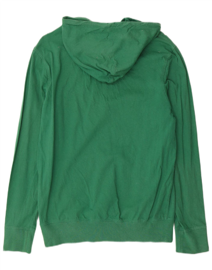 J. Crew Herren Kapuzenpullover aus mittelgrüner Baumwolle