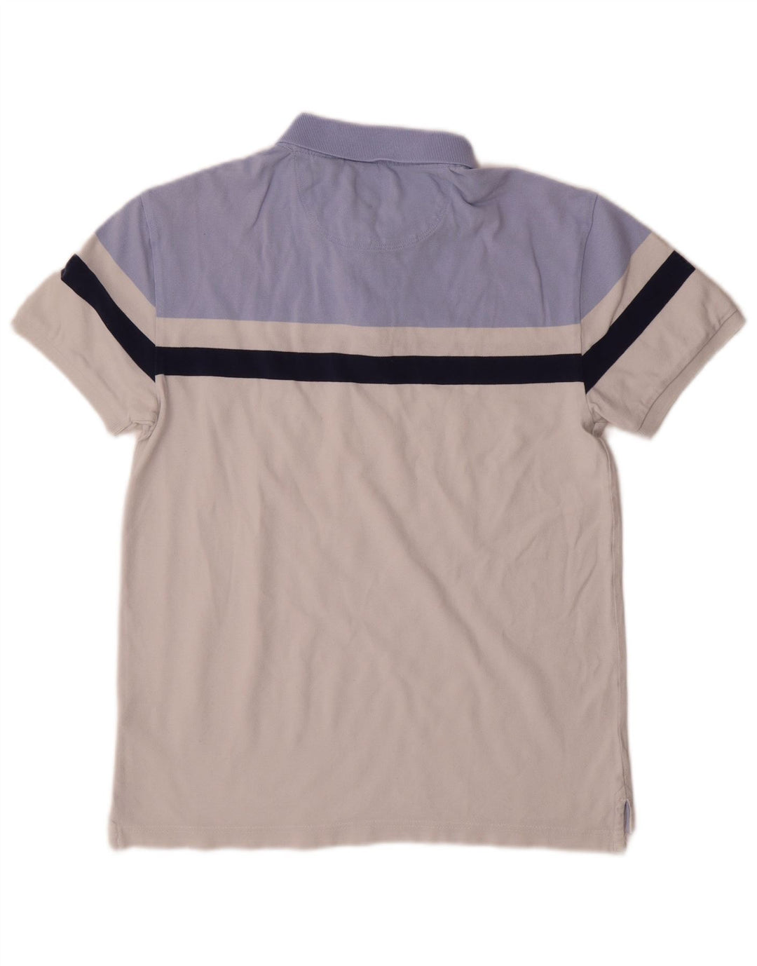 LEVI'S Herren-Poloshirt aus mittelweißer Colourblock-Baumwolle