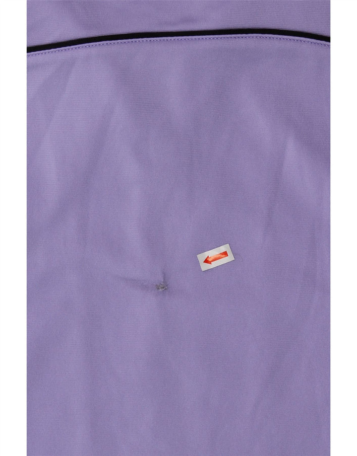 ADIDAS Damen-Trainingsanzug-Topjacke, UK 14, Mittelviolett, Polyester