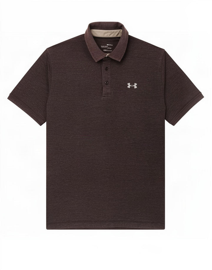 Under Armour Herren Heat Gear Poloshirt Mittelgrau