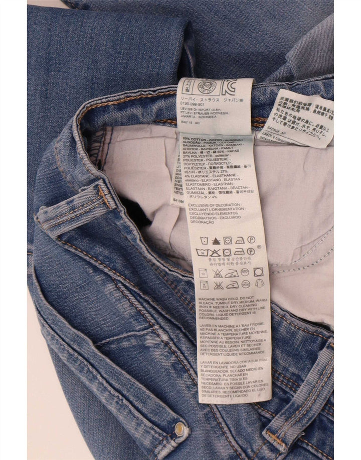 Levi's Damen-Jeans mit niedriger Taille, gerade, W32, L32, blaue Baumwolle