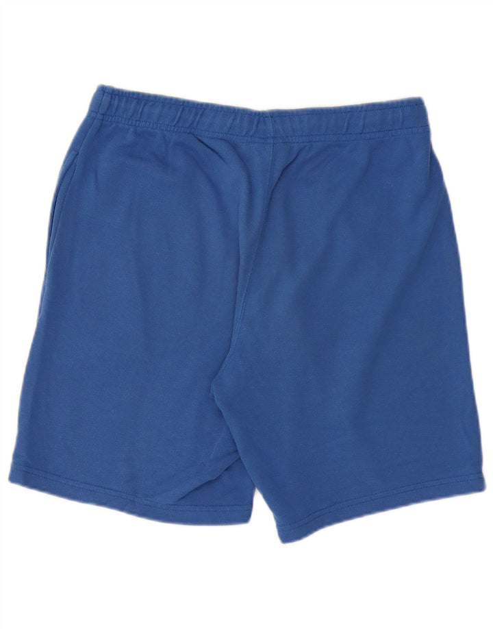 Champion Herren Sportshorts mit Grafik, Größe L, Blau, Baumwolle