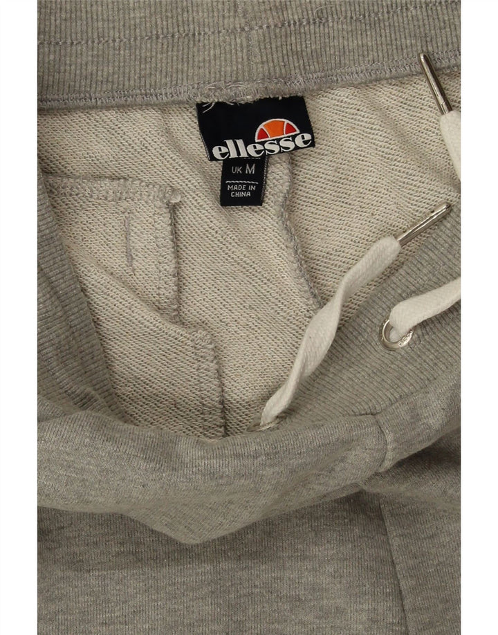 Ellesse Herren-Trainingshose, Jogginghose, mittelgraue Baumwolle