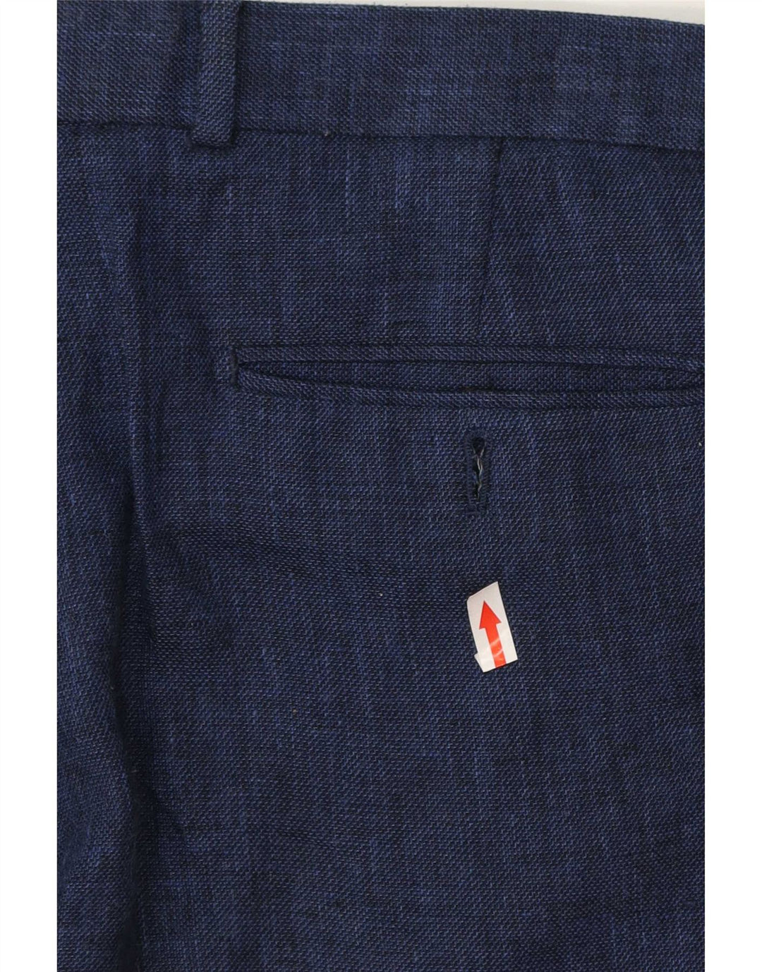 Marks & Spencer Herren-Anzughose mit maßgeschneiderter Passform, W40, L29, Blau, klassisch