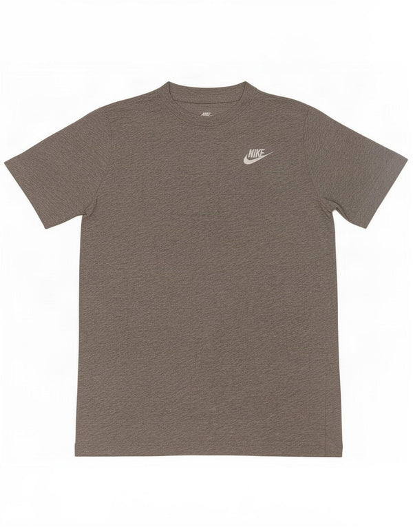 Nike T-Shirt für Jungen, 12–13 Jahre, groß, grau gefleckte Baumwolle