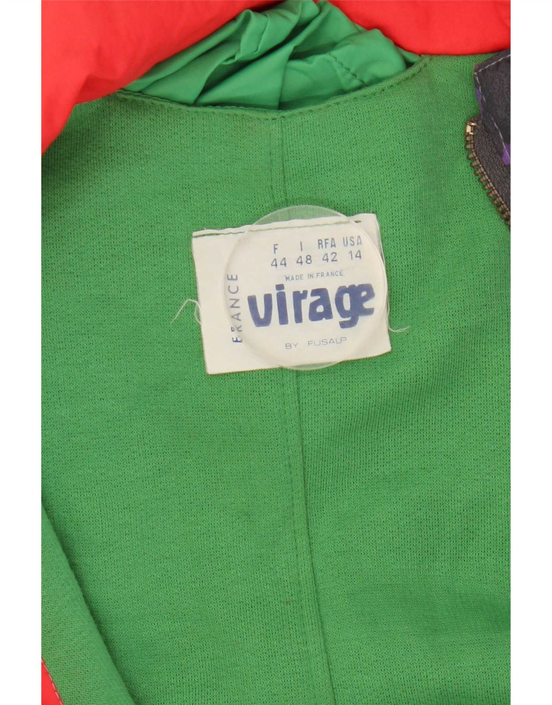 Fusalp Damen Virage Skioverall IT 48 XL Mehrfarbiger Farbblock