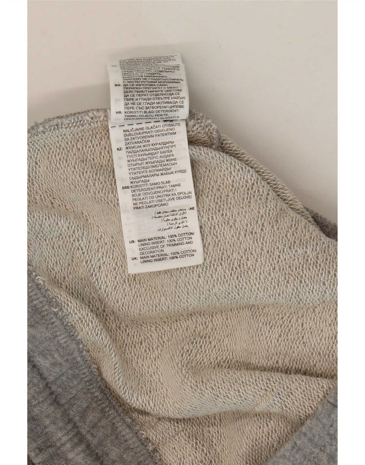 Adidas Herren Cargo Sport Shorts Große graue Baumwolle