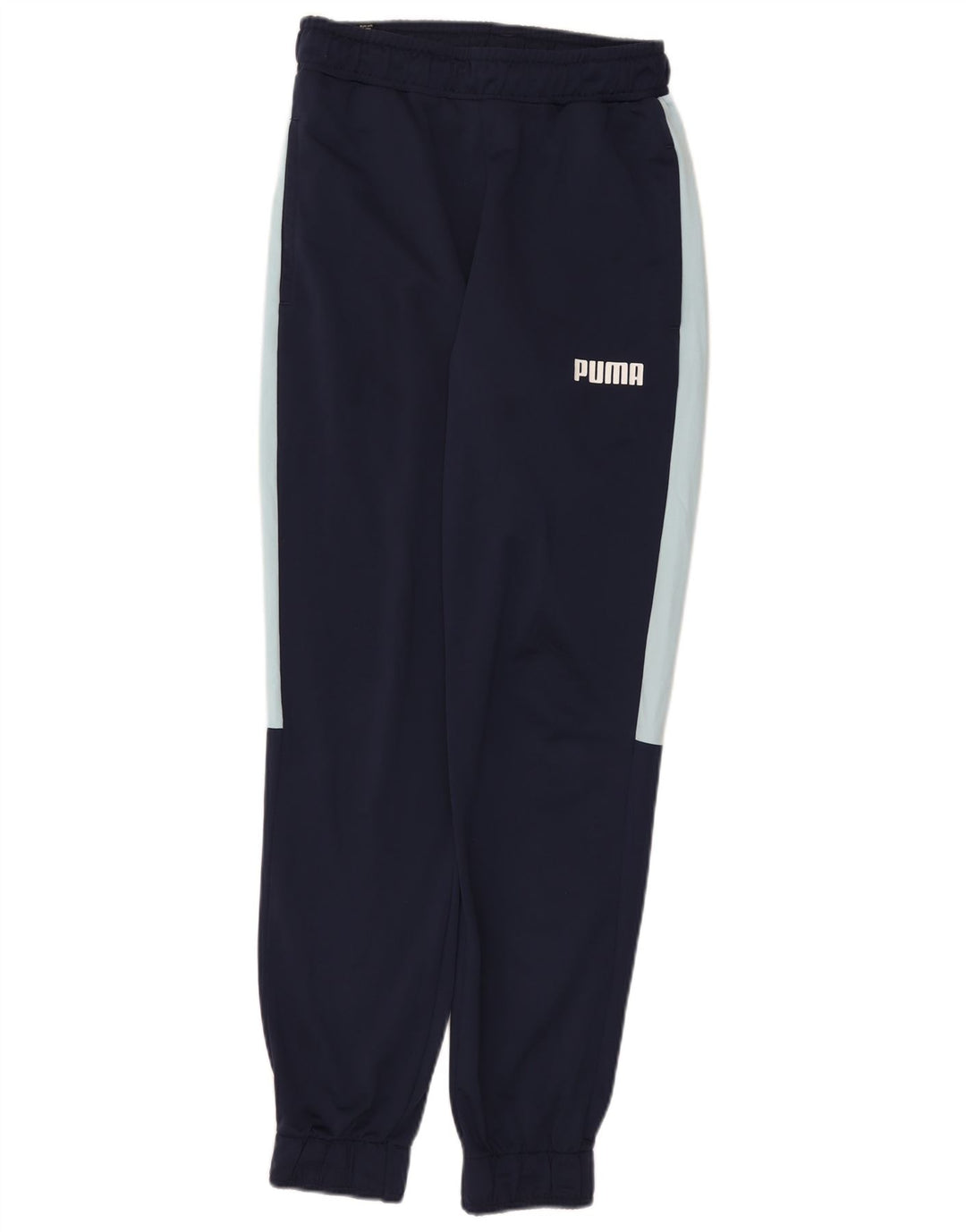 Puma Herren-Trainingshose, Jogginghose, klein, marineblau, Farbblock-Polyester