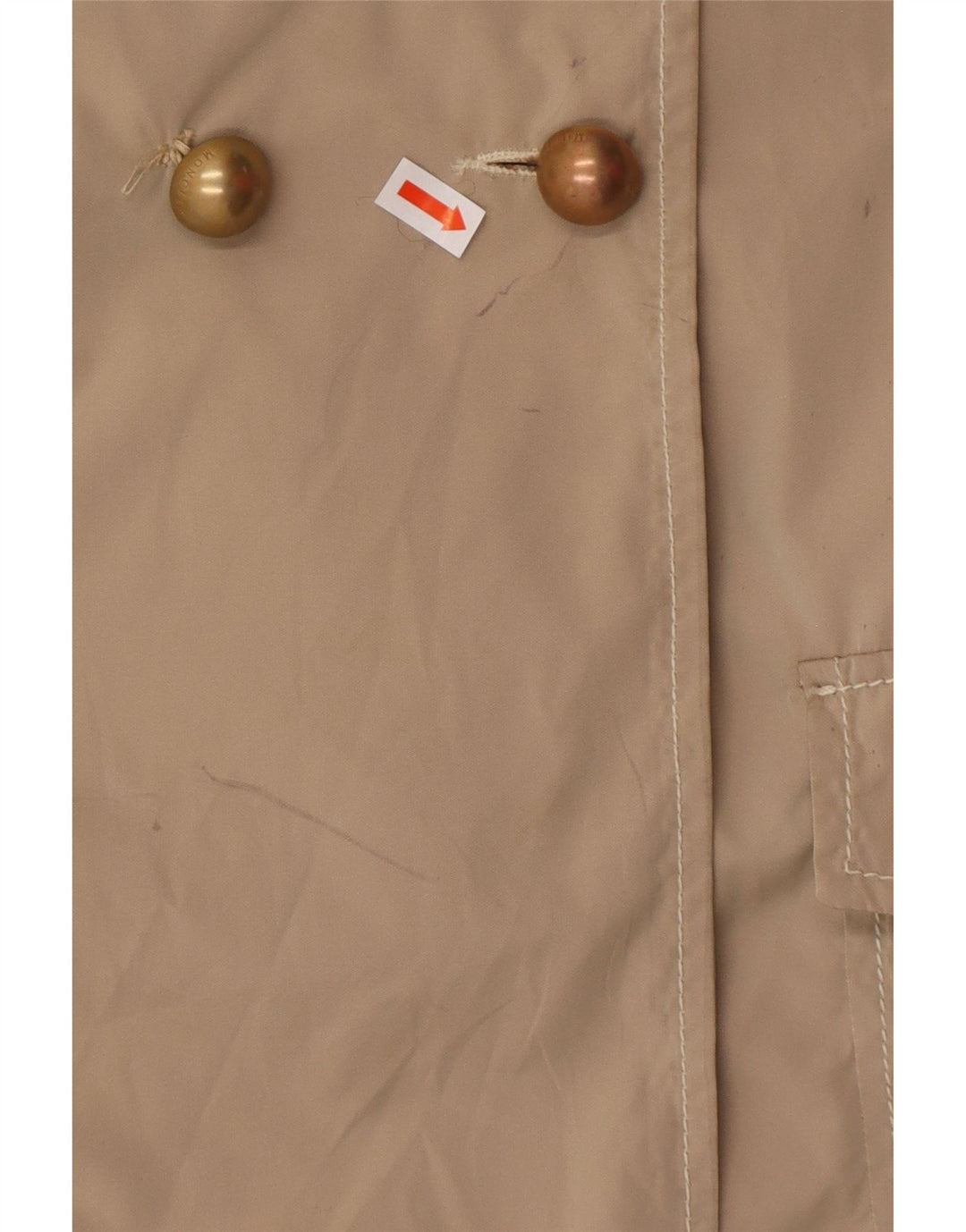 MONCLER Trenchcoat für Mädchen, 13–14 Jahre, beige, Polyester, klassisch