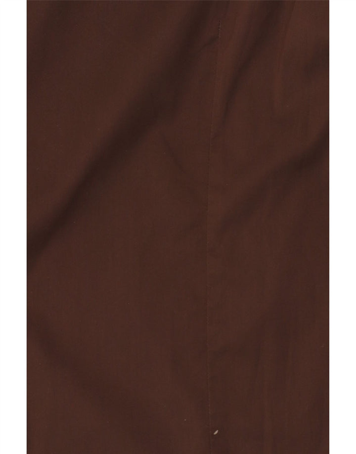 Trussardi Jeans Herrenhemd 2XL Braun Baumwolle