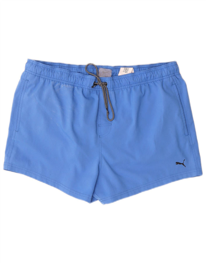 Puma Herren Badeshorts 2XL Blau Polyester