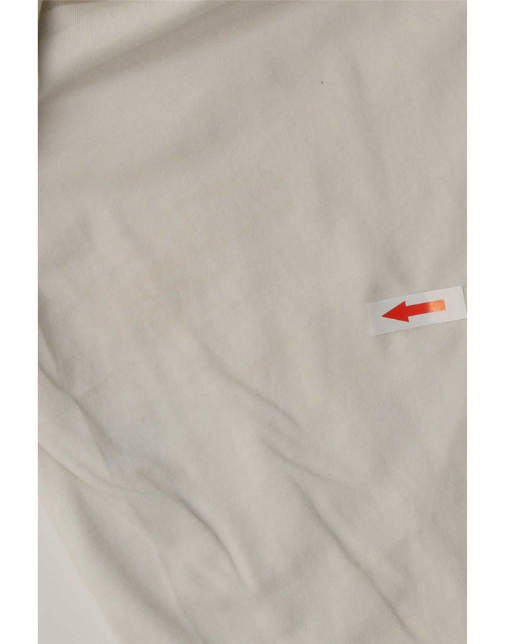 G-Star Herren Grafik-T-Shirt-Oberteil XL aus weißer Baumwolle
