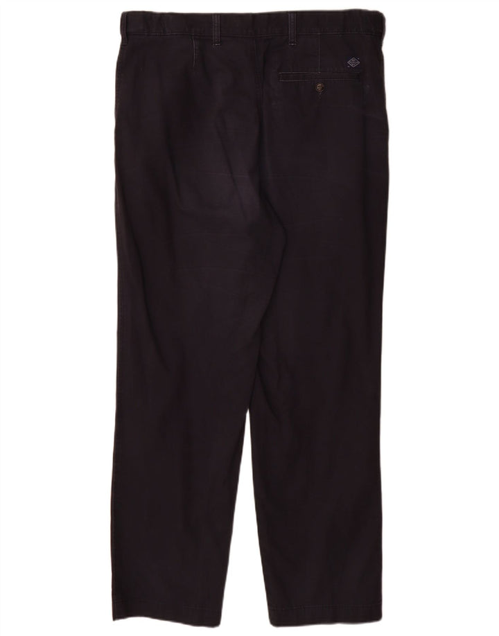 Marks & Spencer Herren-Chinohose, normal, W36, L31, Marineblau, Baumwolle