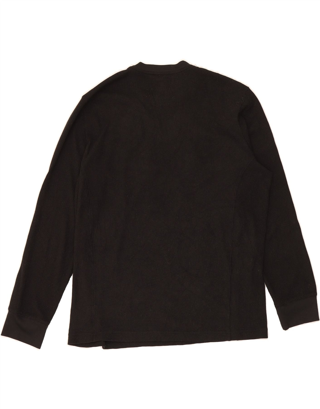 STARTER Mens Top Long Sleeve UK 42/44 Large Black Polyester Vintage Starter and Second-Hand Starter from Messina Hembry 