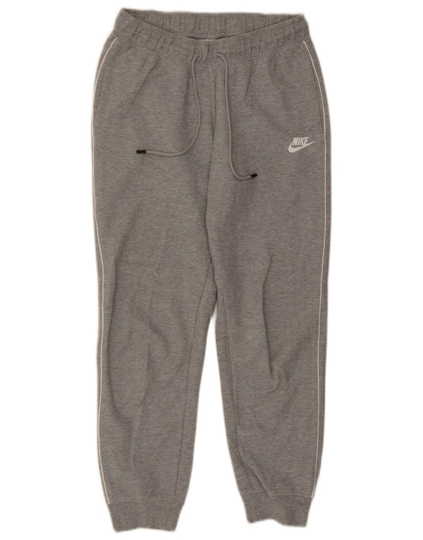 Nike Damen-Trainingshose, Jogginghose, Größe S, Größe S, Grau, Baumwolle