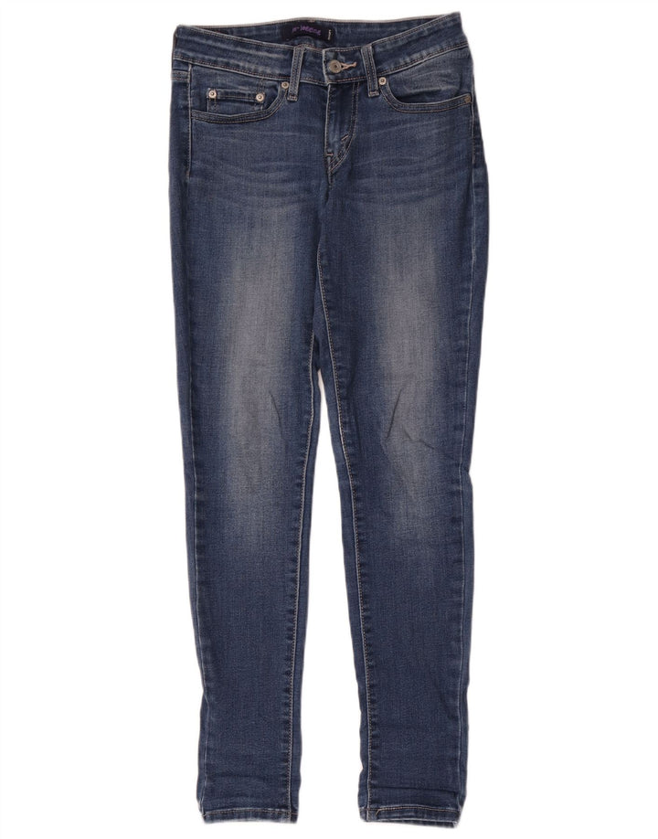 Levi's Damen 535 Jegging Jeans W26 L31 Blau