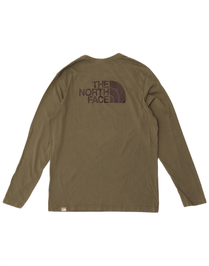 The North Face Herren-Oberteil aus Baumwolle mit langen Ärmeln, Mittelkhaki
